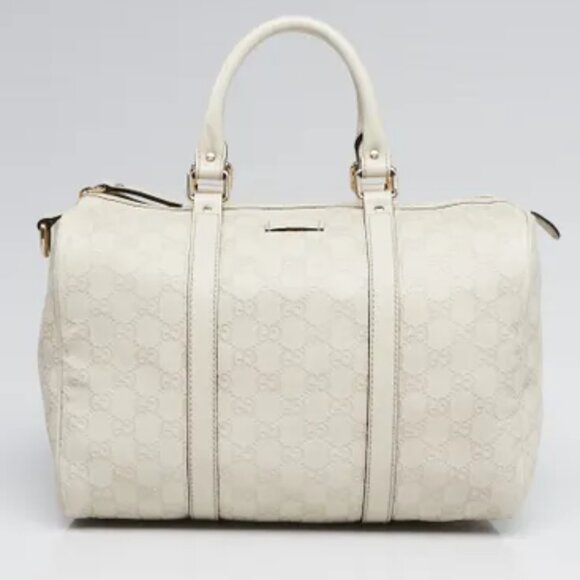 Gucci Boston Leather Hand Bag 480-081825 - Picture 1 of 15